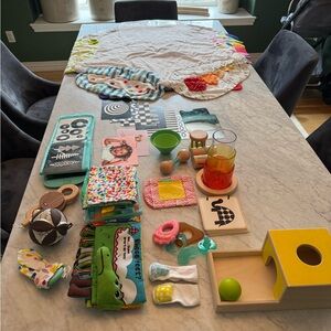 Baby toys majority Lovevery grab bag